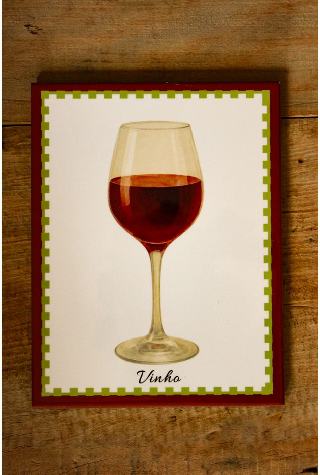 Azulejo Decorativo Vinho Mimo Galeria